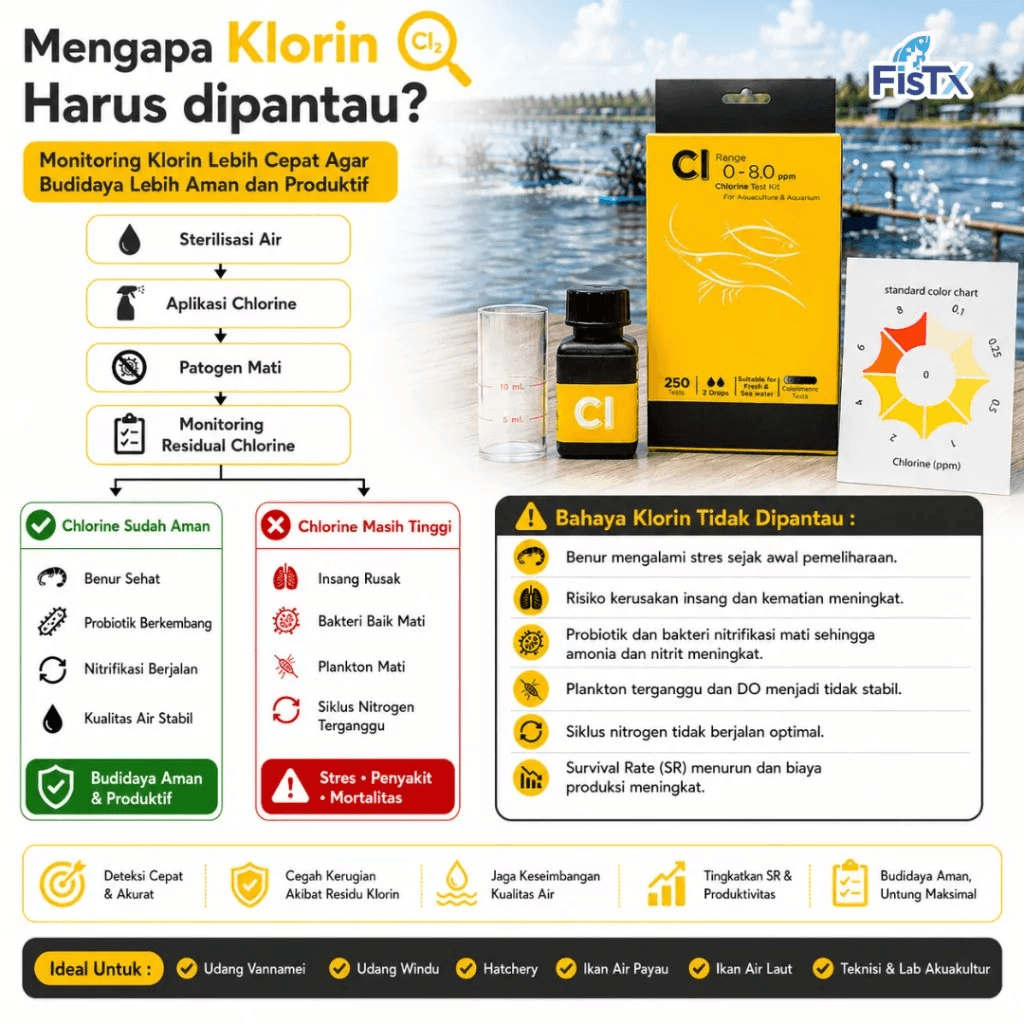 Water Test Kit Chlorine (Cl)