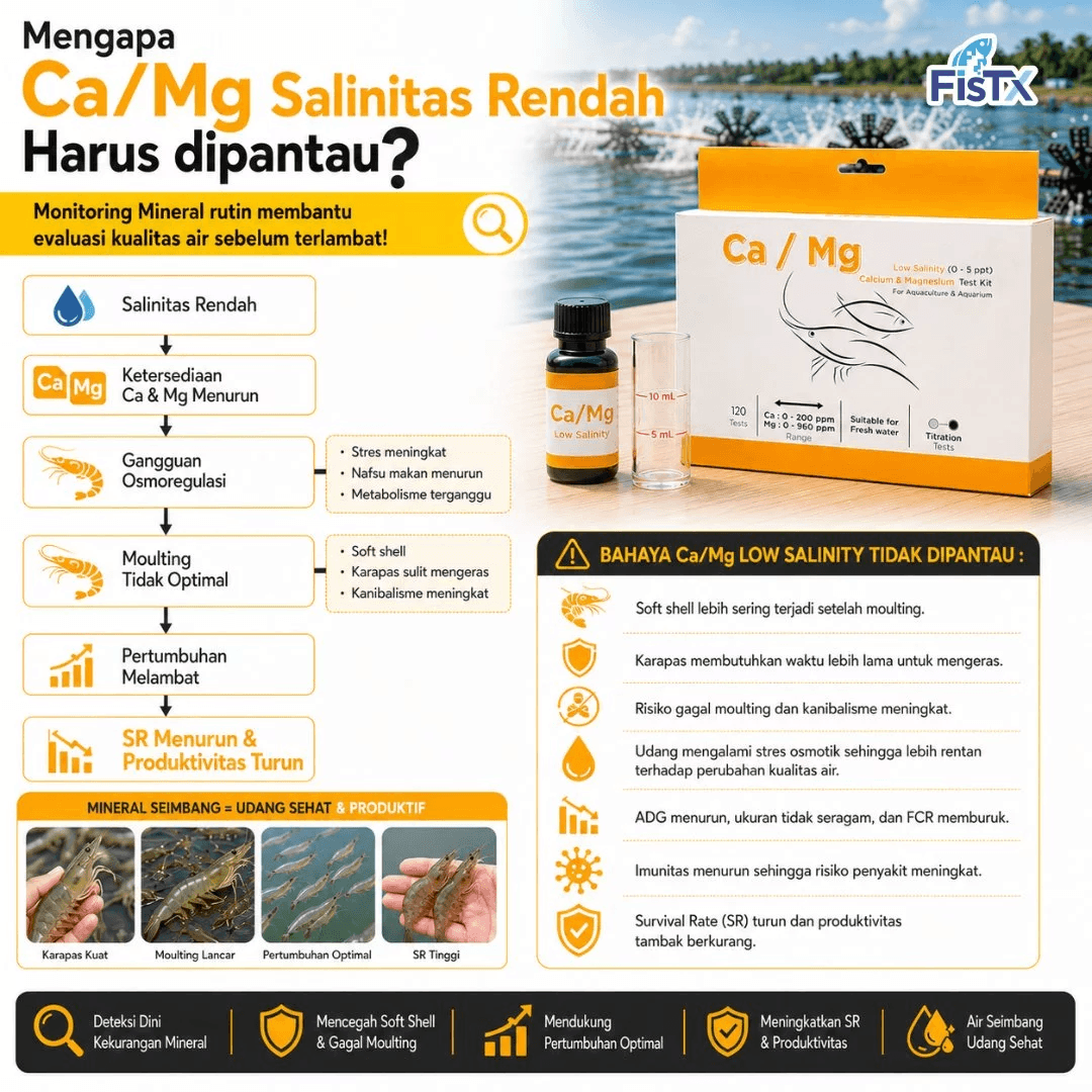 Water Test Kit Ca/Mg Low Salinity