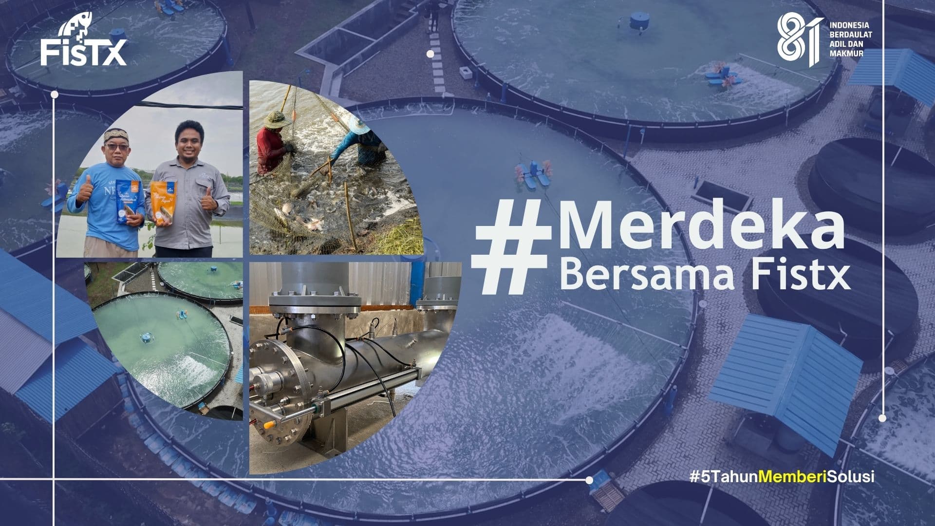 Merdeka Bersama FisTx: Perjalanan dari Keresahan Petambak Menuju Solusi Indonesia